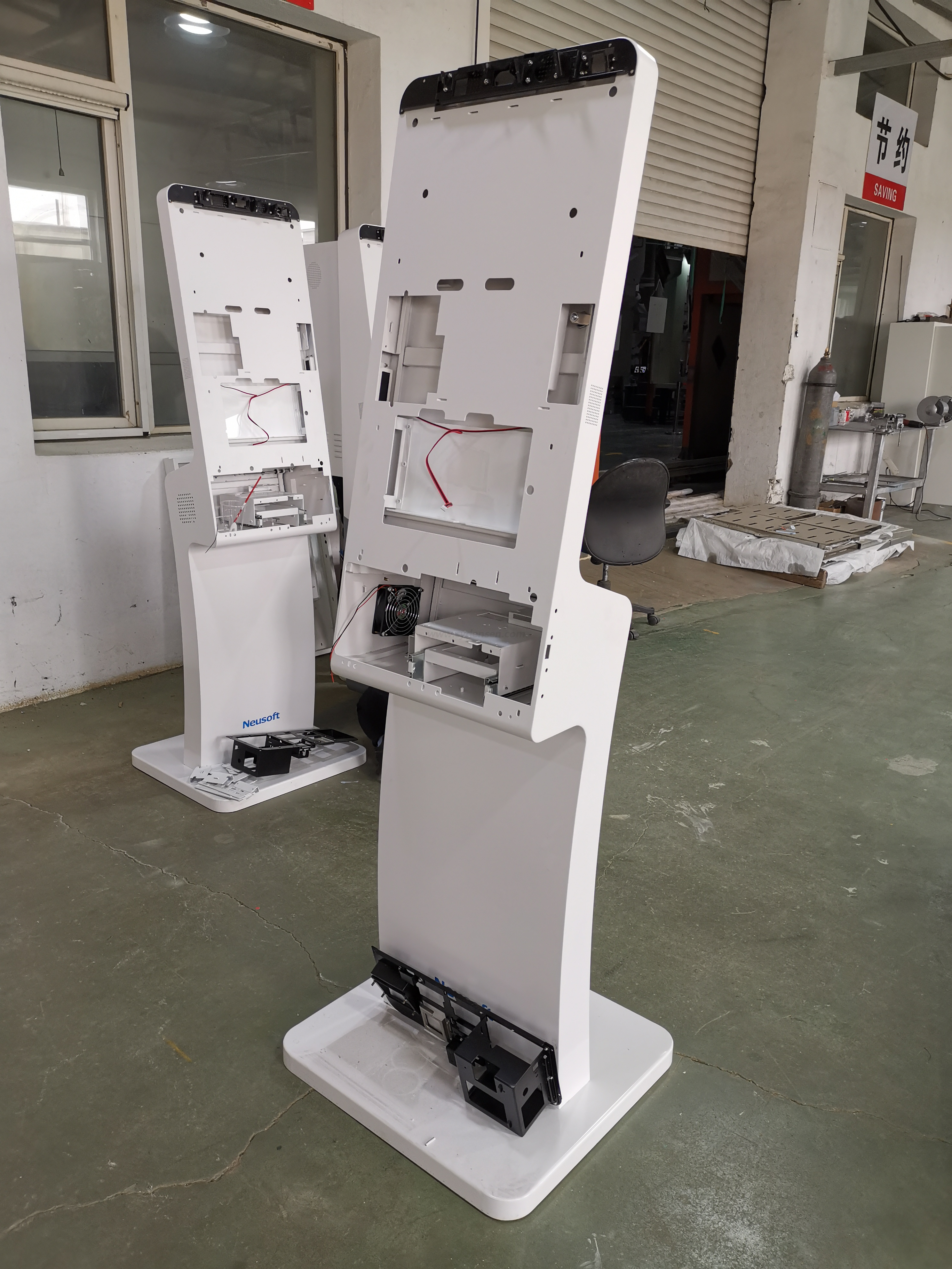 Densen Customized ステンレス鋼シェル高品質金属セルフサービス ATM マシン/ステンレス鋼シェル加工サービス