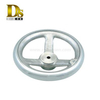 Densen Customized Aluminium Hand Wheel used on machines for adjusting and calibrating pipes precision machinery