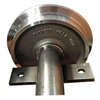 Densen customized Forged Stainless steel Crane parts trolley using traveling machinery parts forged steel wheels 
