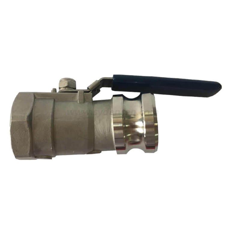 Densen カスタマイズされた低圧ステンレス鋼インベストメント鋳造 1pc ボールバルブ、工場供給高品質ボールバルブ 