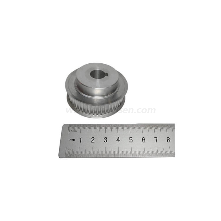 Densen カスタマイズされたアルミ精密加工ベルト 搬送装置用プーリー、アルミ加工部品 