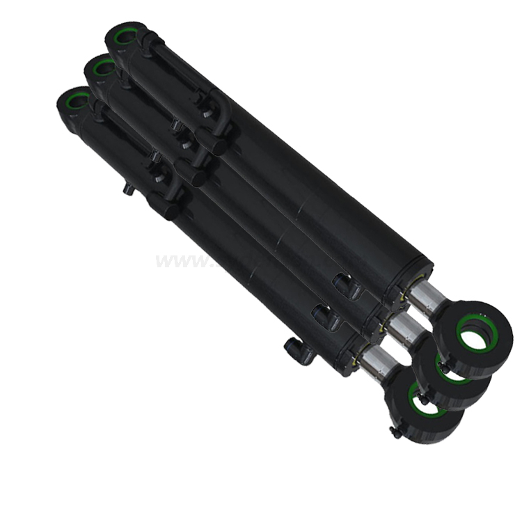 Densen カスタマイズされたダブル アクション 油圧シリンダー ショッピング用溶接油圧シリンダー