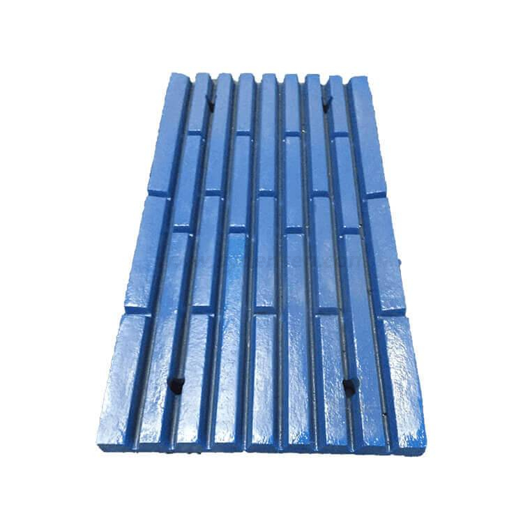 デンセンカスタマイズされた高品質ジョークラッシャースペアウェアパーツジョープレート、歯プレート 