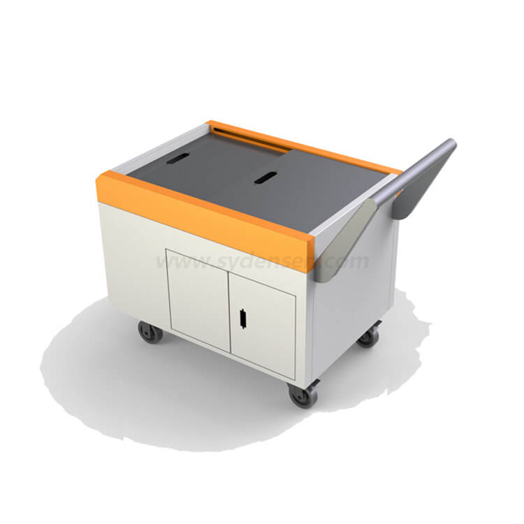 Densen カスタム アルミ ツール トロリー ケース、トロリー アルミ フレーム ツール ケース