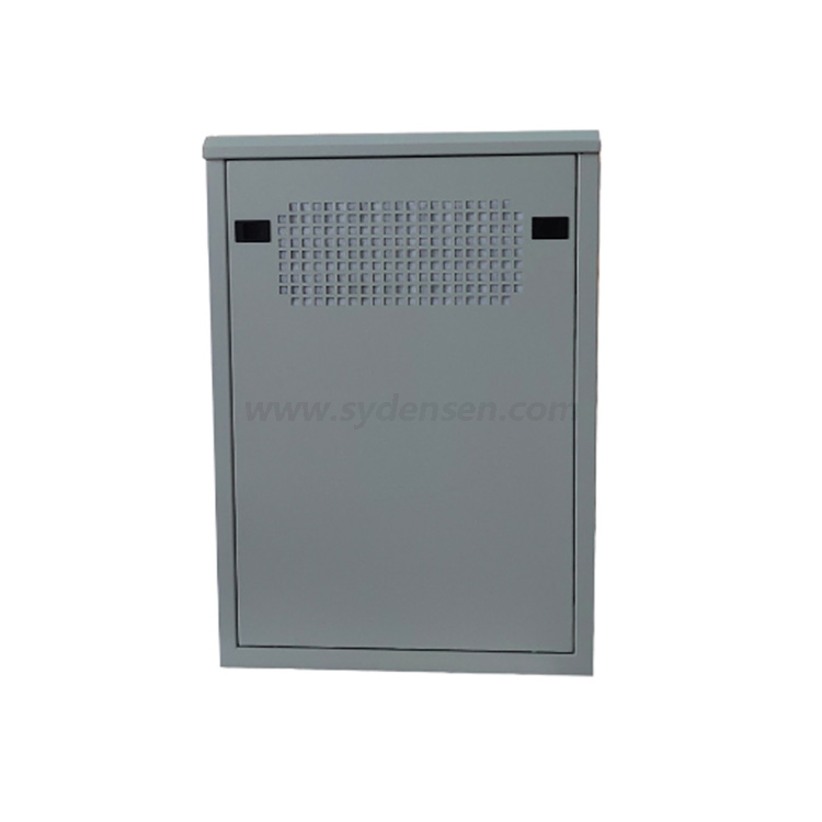Densen カスタマイズされた鋼板金属レーザー切断部品、ケーブル分配用の電気亜鉛メッキ金属スイッチ ボックス