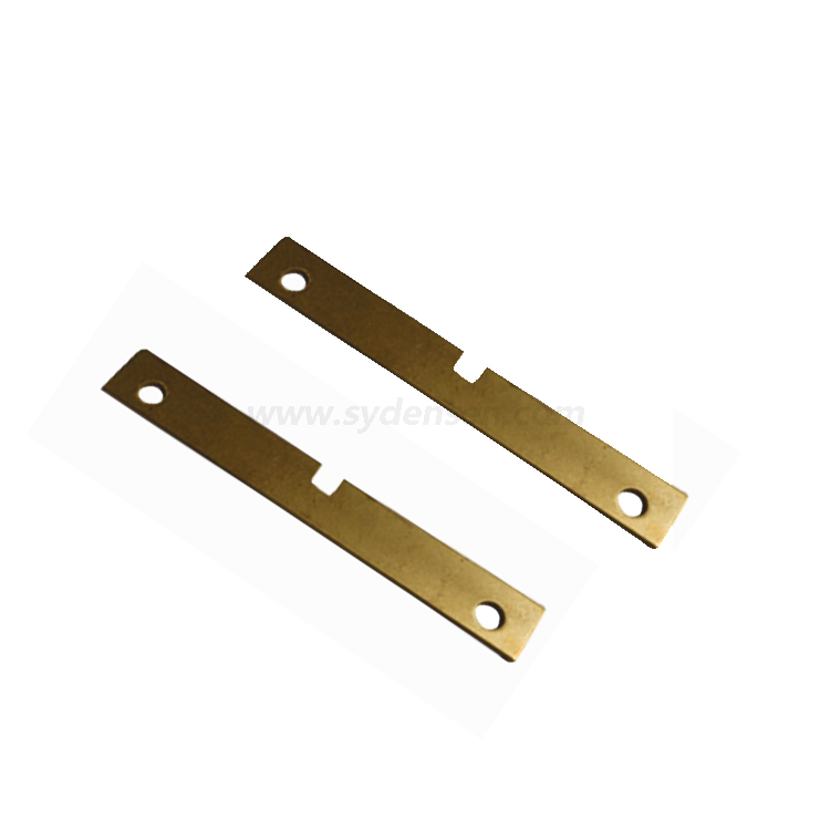 デンセンは産業機械のプレス部品、自動車機械部品用の板金加工部品をカスタマイズしました