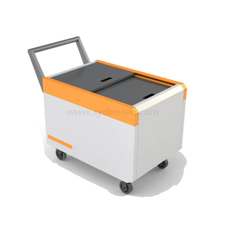 Densen カスタム アルミ ツール トロリー ケース、トロリー アルミ フレーム ツール ケース