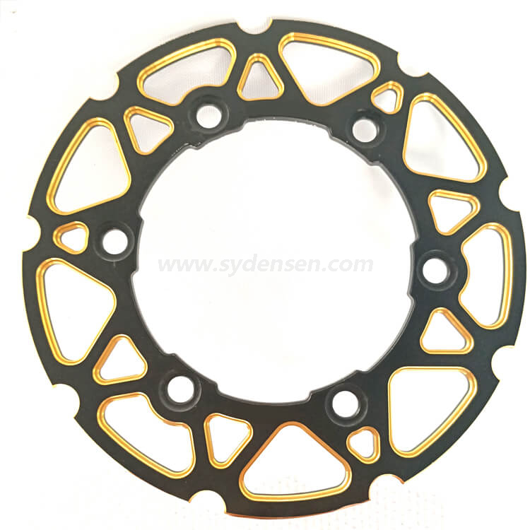 Densen カスタマイズ マウンテン フォールディング バイク 140/160/180 / 203 mm 6 穴 高品質 クール バイク ディスク ブレーキ