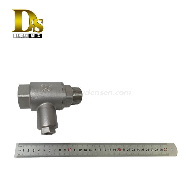 Densen カスタマイズされた中国のステンレス鋼バルブ ボディ投資精密鋳造機械加工 