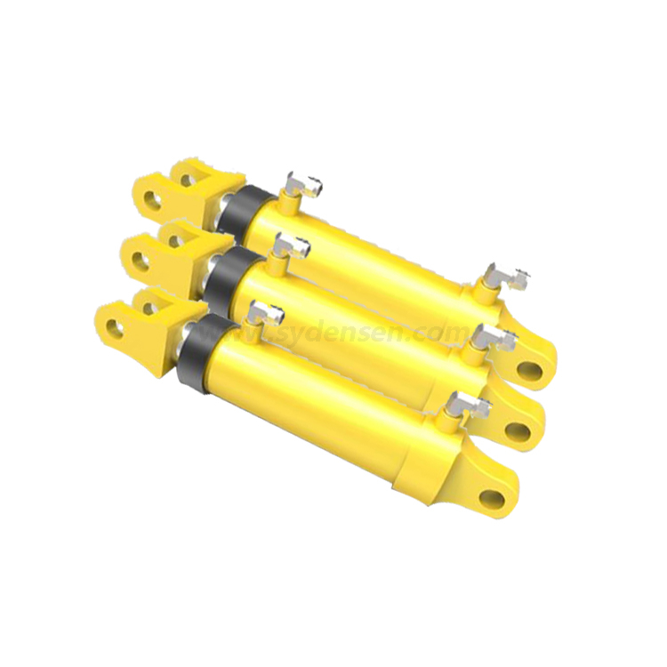 Densen によってカスタマイズされるタイ ロッドのクレビスの水圧シリンダの機械類のトラクターの使用の水圧シリンダ 