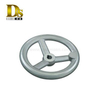 Densen Customized Aluminium Hand Wheel used on machines for adjusting and calibrating pipes precision machinery