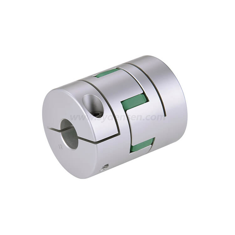 Densen カスタマイズ アルミニウム クランプ スタイル ジョー フレキシブル シャフト カップリング モーター用