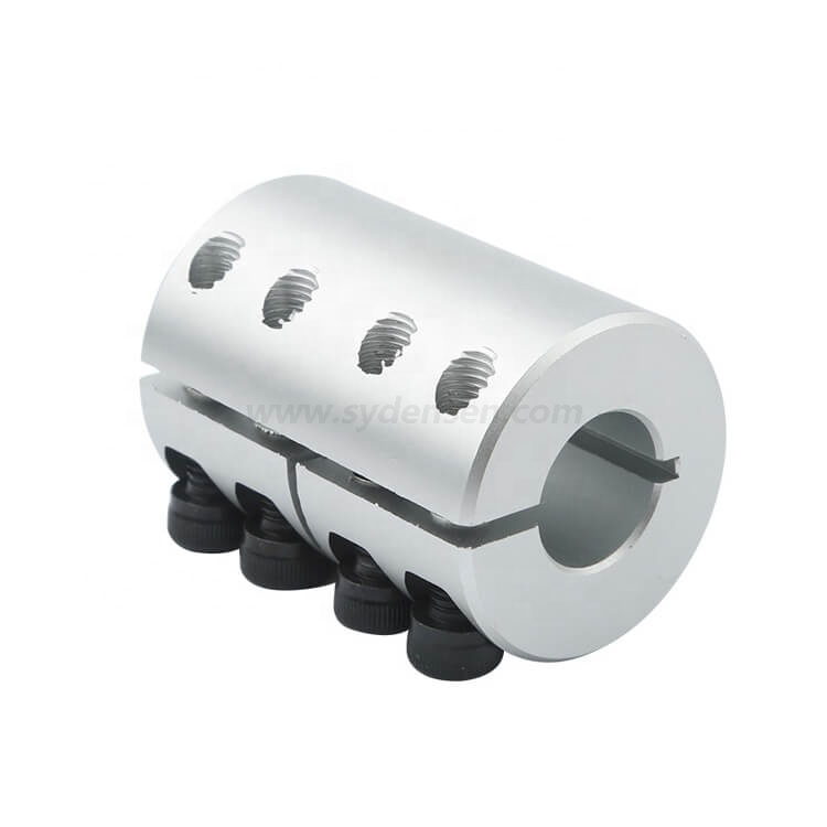 Densen カスタマイズ クランプ スクリュー リジッド カップリング CNC ステッピング モーター シャフト カプラー 