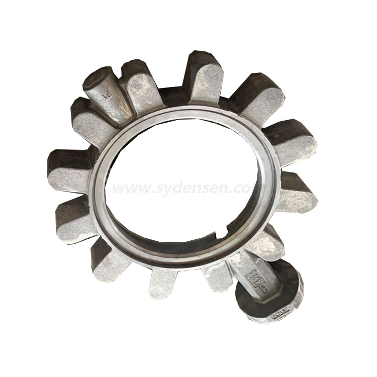 デンセンカスタマイズされた鋳鉄金属バルブ部品バタフライバルブシートパイプと石油ガス用の販売