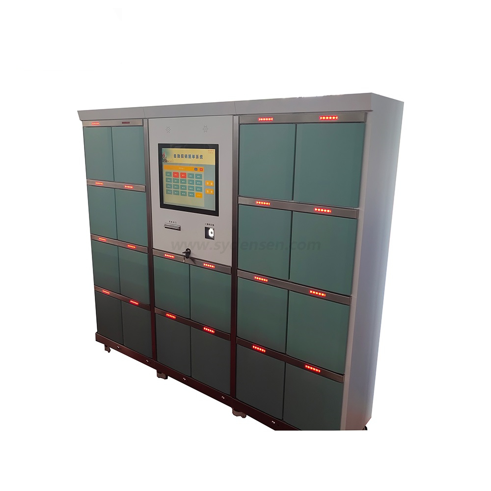 Densen カスタマイズされたスマート電子盗難防止ロッカー、体育館のスチール ロッカー、板金加工ロッカー