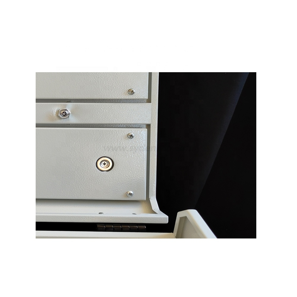 Densenは、ハンドルOem板金製作を備えたサービスポータブルホワイトツールボックスをカスタマイズしました