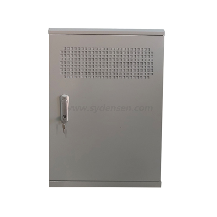 Densen カスタマイズされた鋼板金属レーザー切断部品、ケーブル分配用の電気亜鉛メッキ金属スイッチ ボックス