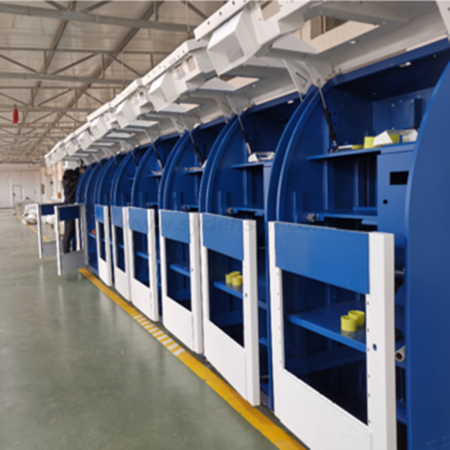 Densen カスタマイズされた金属銀行 ATM シェル、金属シェル付き 19 インチ情報キオスク、板金加工 ATM シェル