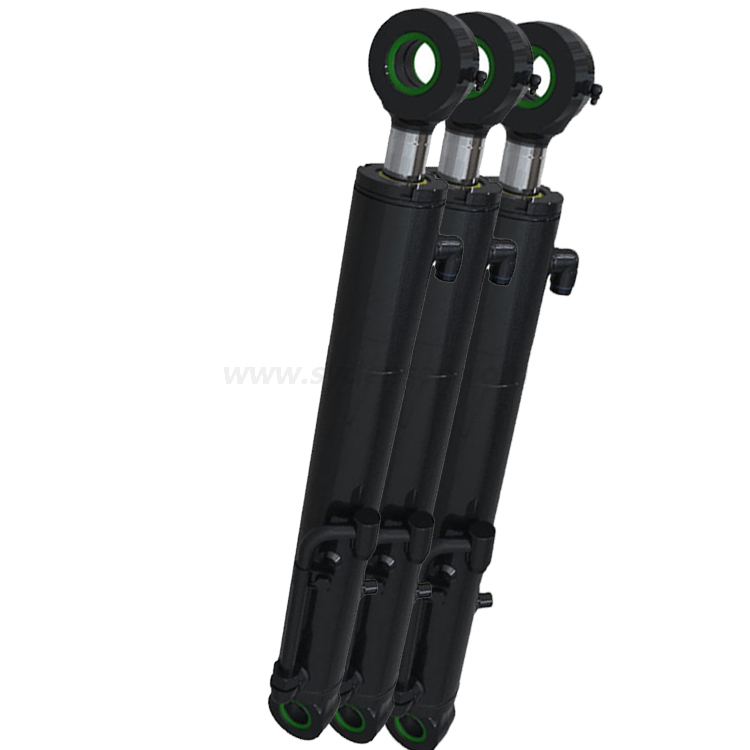 Densen カスタマイズされたダブル アクション 油圧シリンダー ショッピング用溶接油圧シリンダー